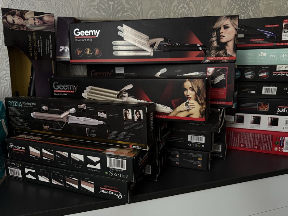 Стайлер, гофре, плойка хвиля, випрямлячі, утюжок