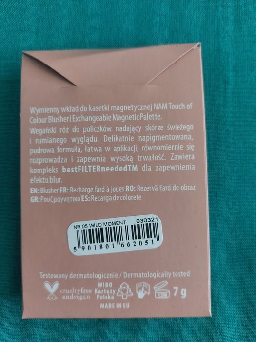 Wkład magnetyczny Nam róż nr 5