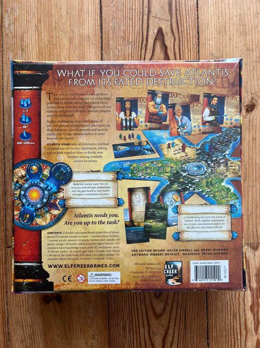 Atlantis Rising + Monstrosities — Jogo de Tabuleiro