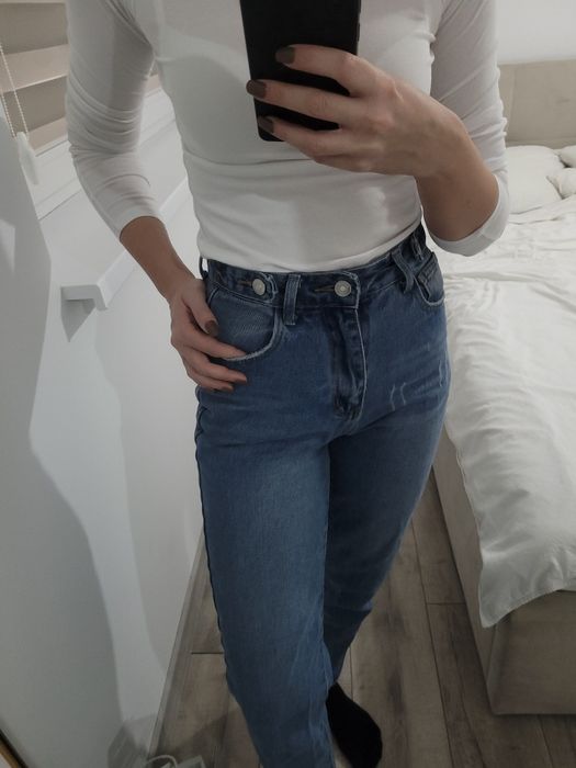 Mom Jeans r.S  stan idealny