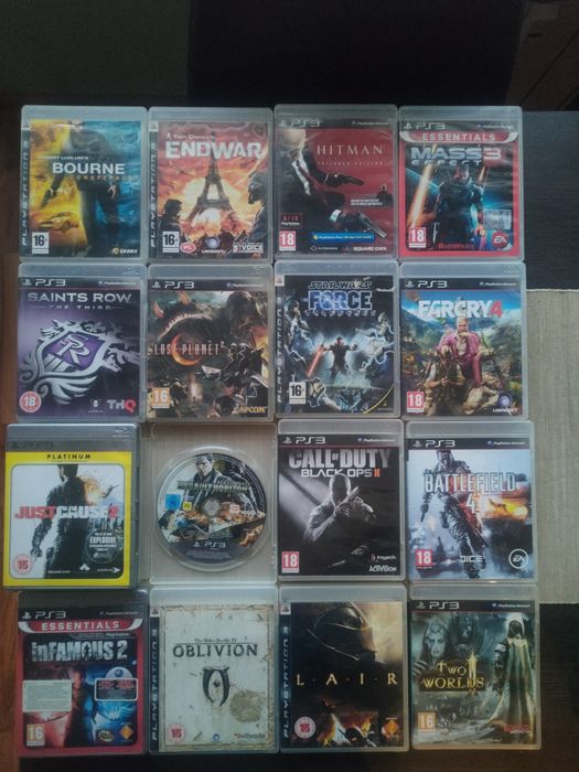 GryPS3 Spiderman LEGO GTA5 valkyria sly evil within metro nfs castleva