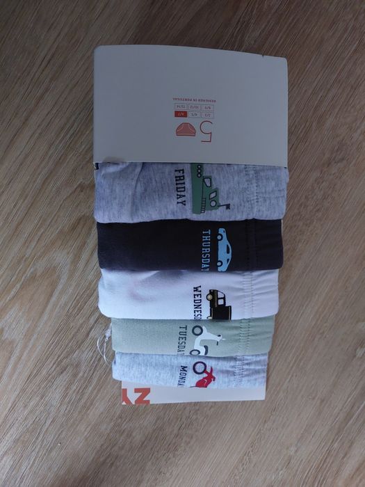 Pack 5 boxers menino 6-7 anos