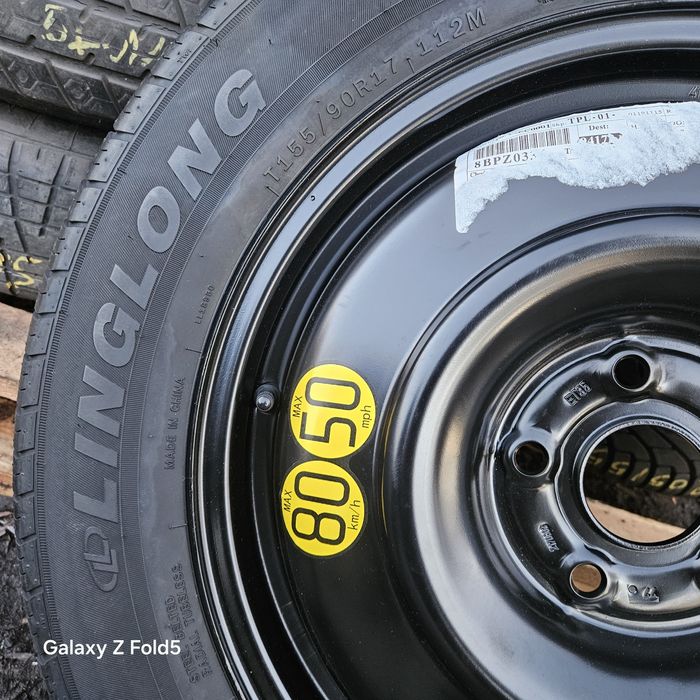 Koło dojazdowe 155/90/17 Toyota Rav4 CHR Suzuki Vitara 5x114,3 ET35