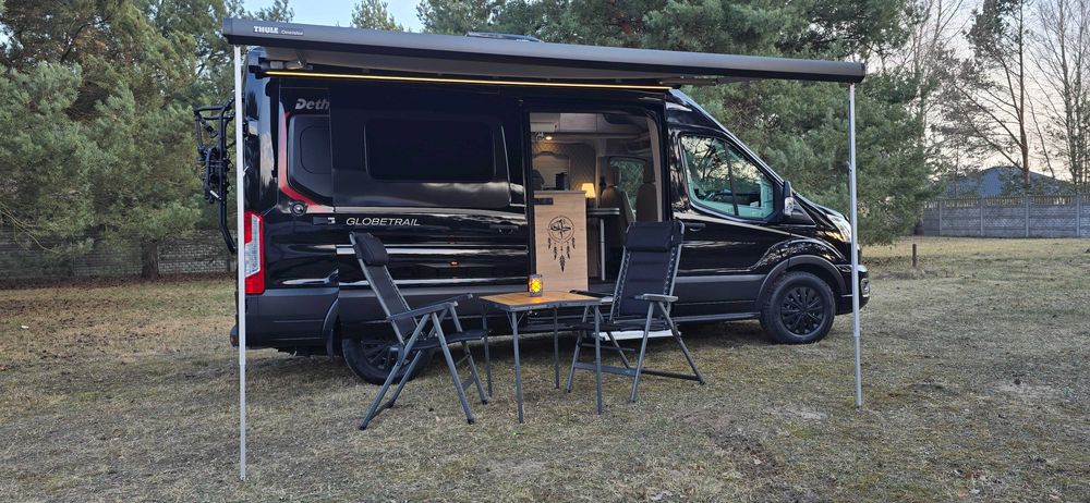 Całoroczny kamper idealny dla par | Dethleffs Globetrail | Wynajem |