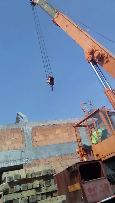 Usługi dźwigowe dźwigiem samochodowym