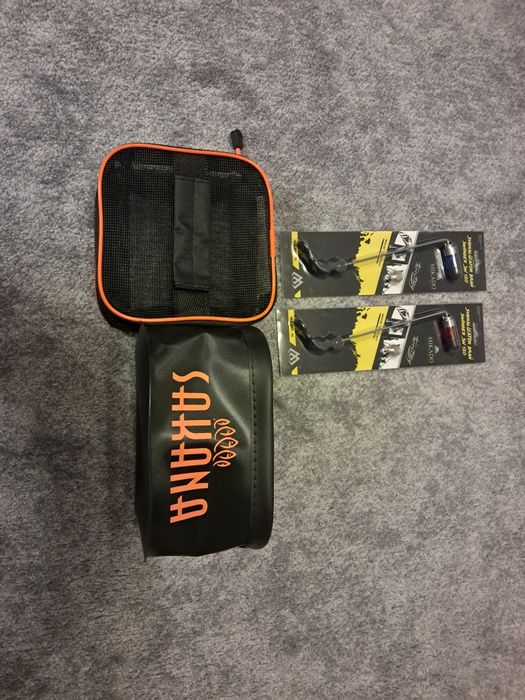 Siatka i pojemnik do pelletu sakana  ,sygnalizatory .wysyłka