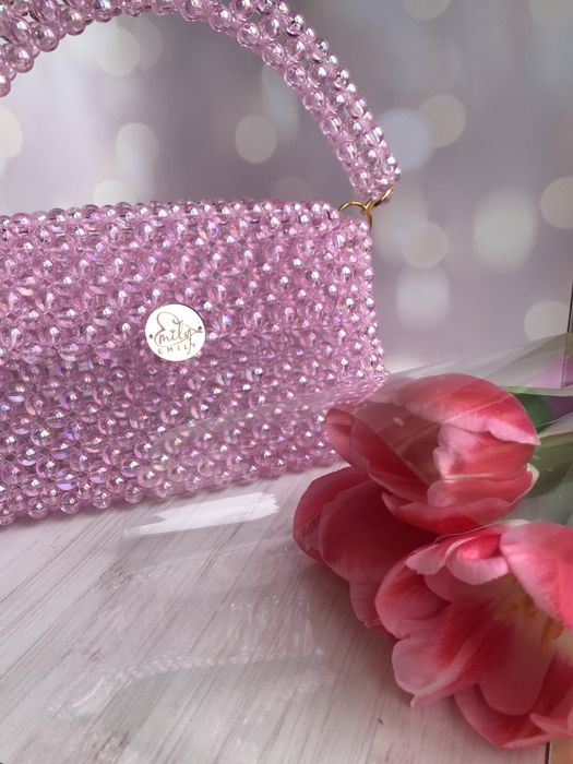 Сумка из бусин / сумочка з намистин / сумка ручної роботи