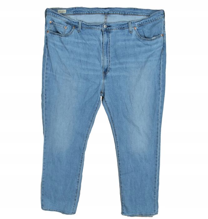 Levis 511 Męskie Spodnie Jeansowe Jeansy W50 L34 Plus Size