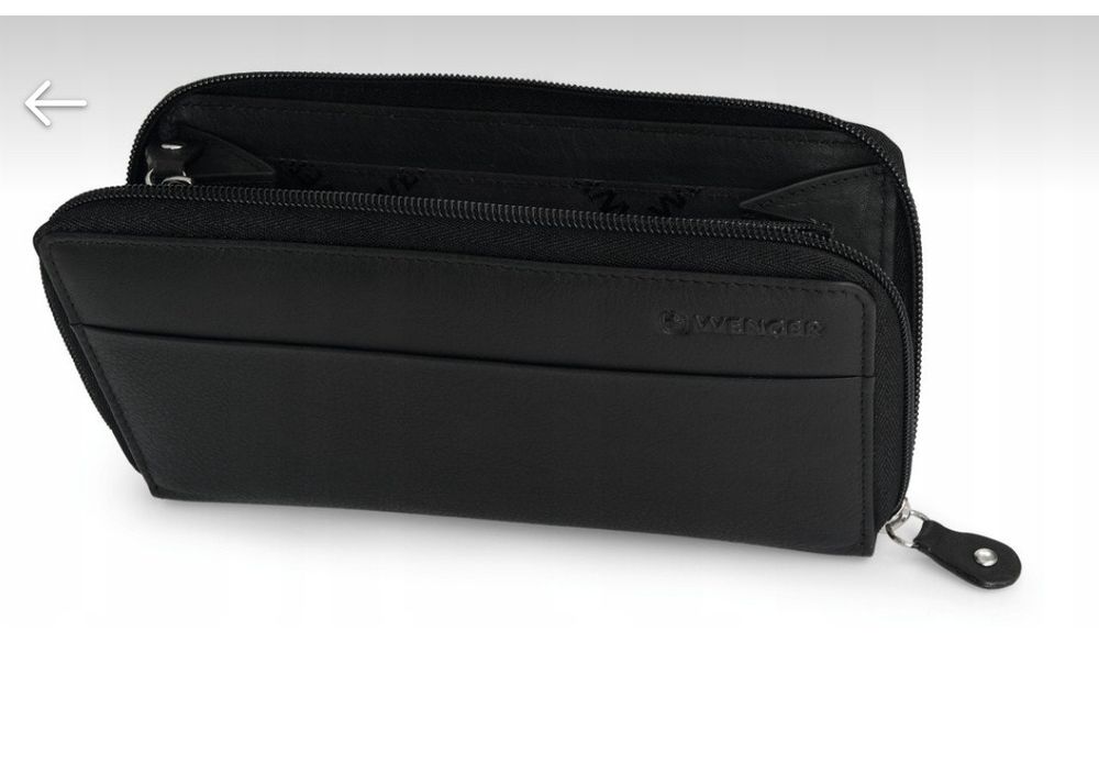 Портмоне-клатч Wenger Швейцарія. Буйволяча шкіра. Оригінал. Унісекс.