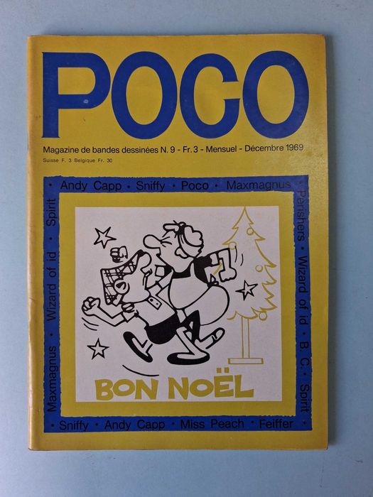 POGO - Revista francesa de BD [1969]. Vários números disponíveis.