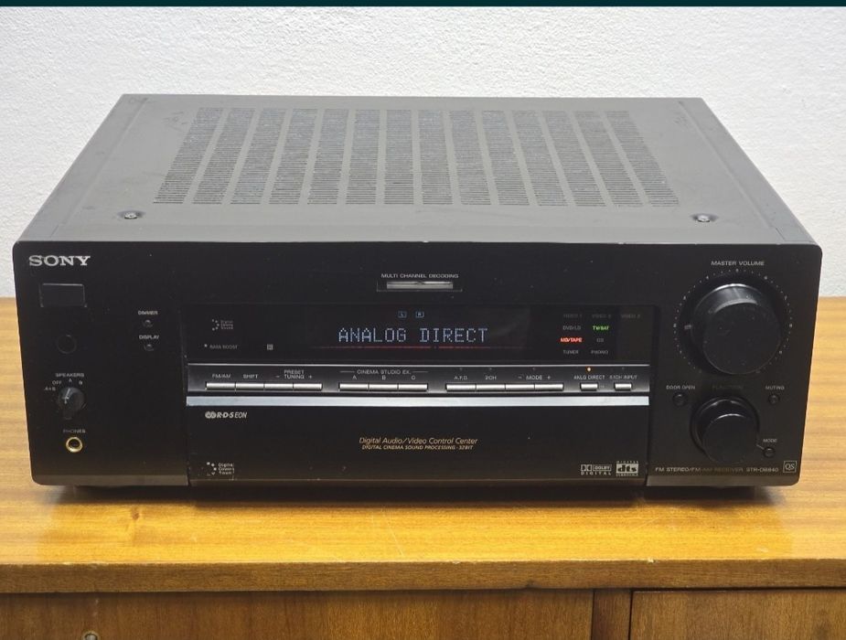 Sony STR DB 840 QS 5x100W pilot Amplituner kina domowego wzmacniacz