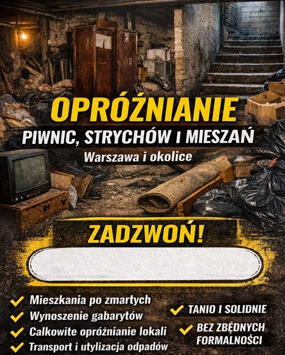 Opróżnianie sprzątanie