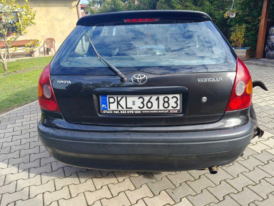 Toyota Corolla 1.4 benzyna + gaz