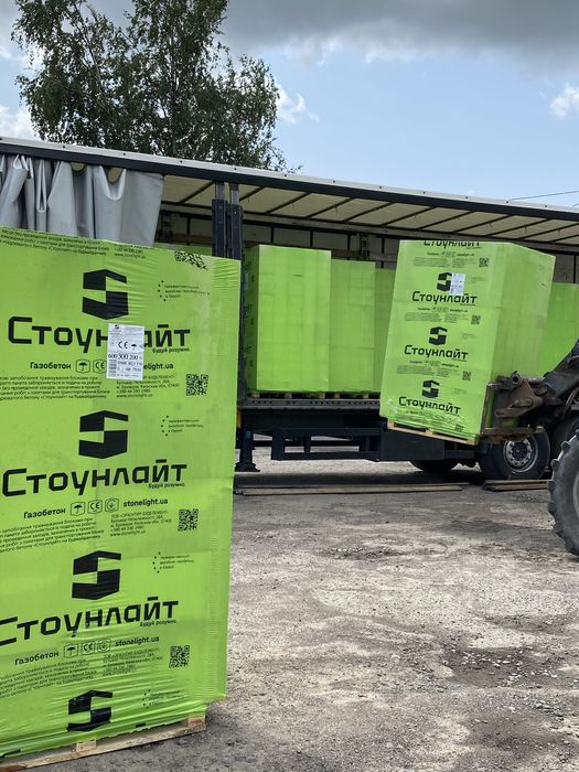 Газоблок Стоунлайт з доставкою