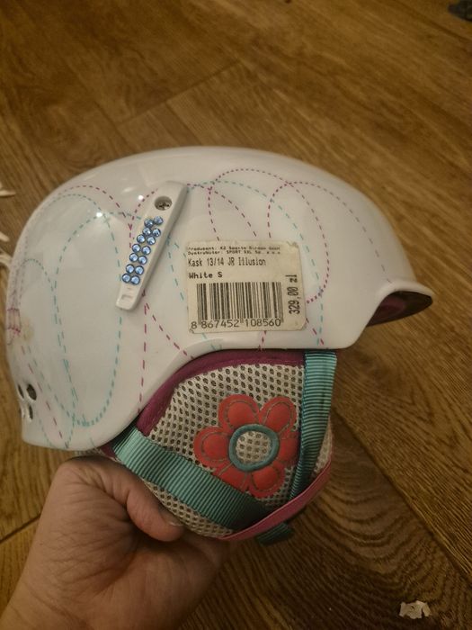 Kask nanarty snowboard dziewczęcy