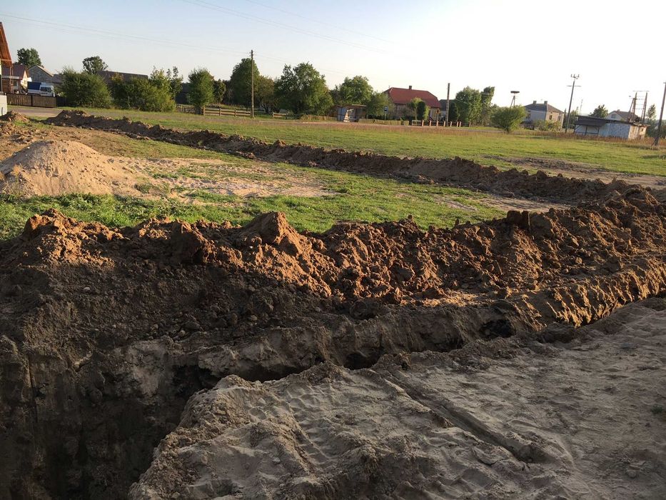 Usługi minikoparką, prace ziemne