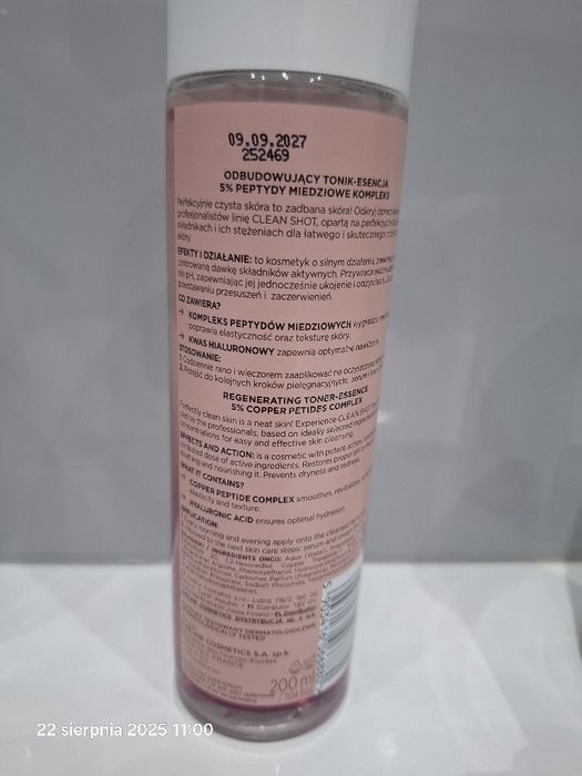 Tonik eveline z peptydami NOWY