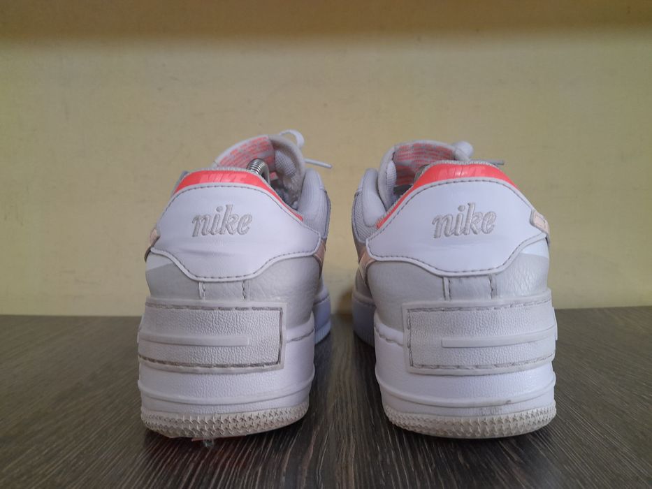Жіночі шкіряні кросівки Nike Air Force 1 Shadow оригінал
