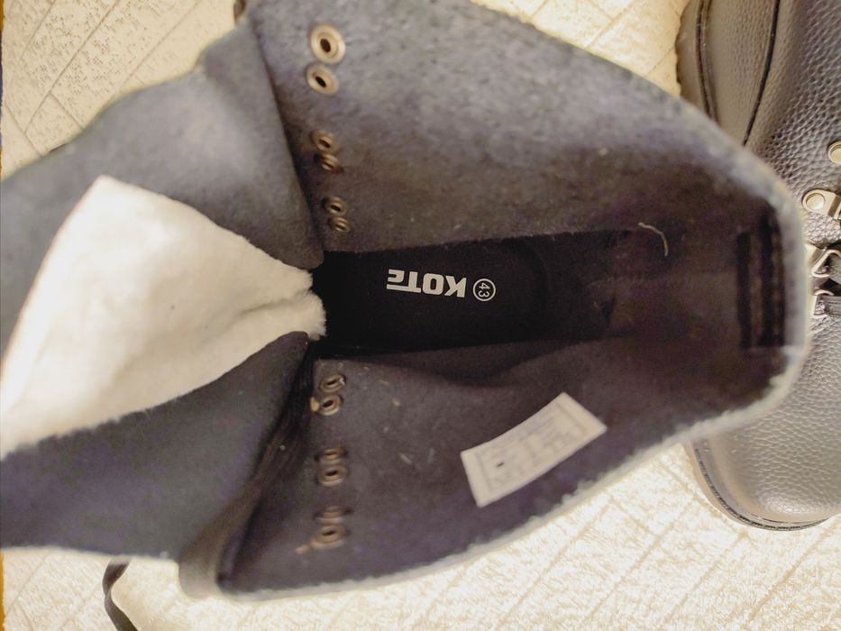 Берці "КОТЕ" , 43, шкіра, нові !