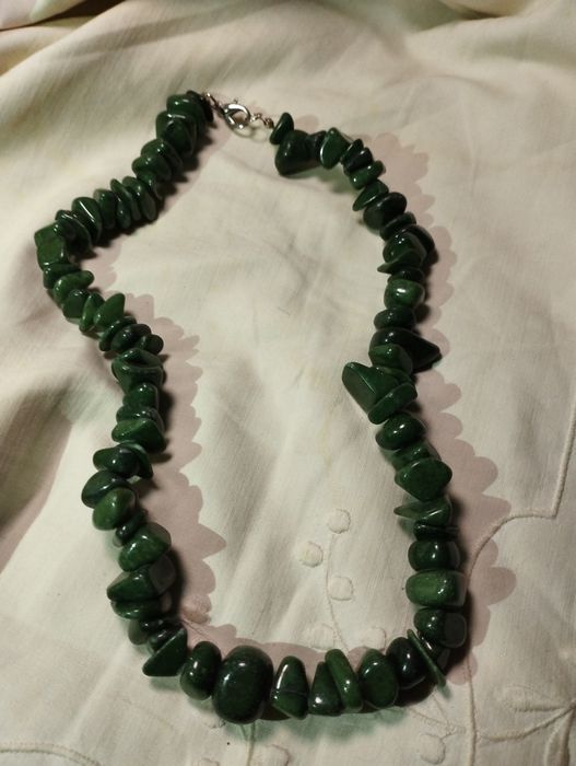 Винтажное колье "Анжелика", 45 см, авантюрин, из Франции