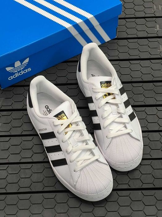 Oryginalne męskie buty adidas Superstar XLG White R.38