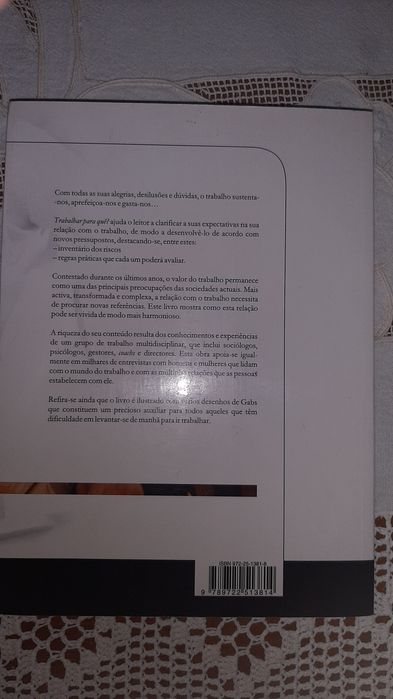 Livro trabalhar para quê?