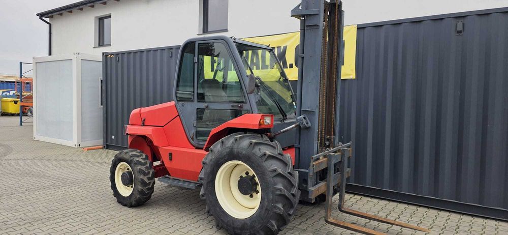 Terenowy wózek widłowy MANITOU BF M26-4 sprowadzony triplex napędy 4x4