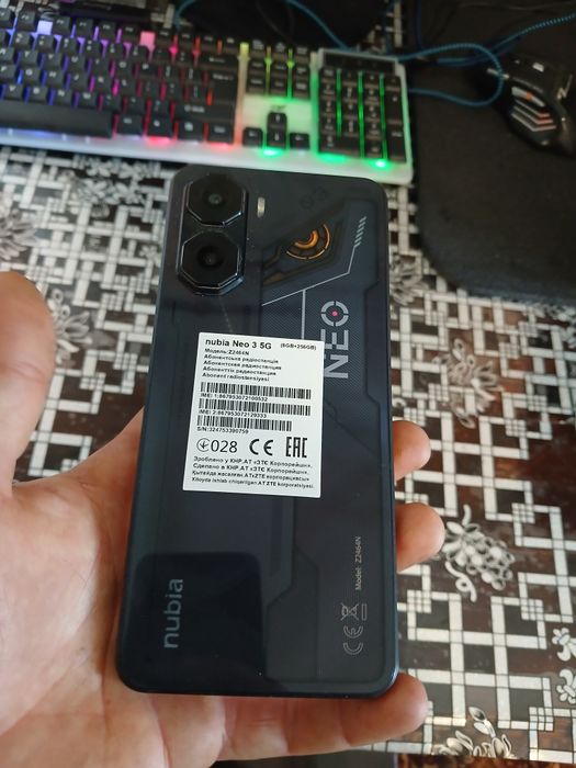 Продам телефон Nubia neo 3 5g