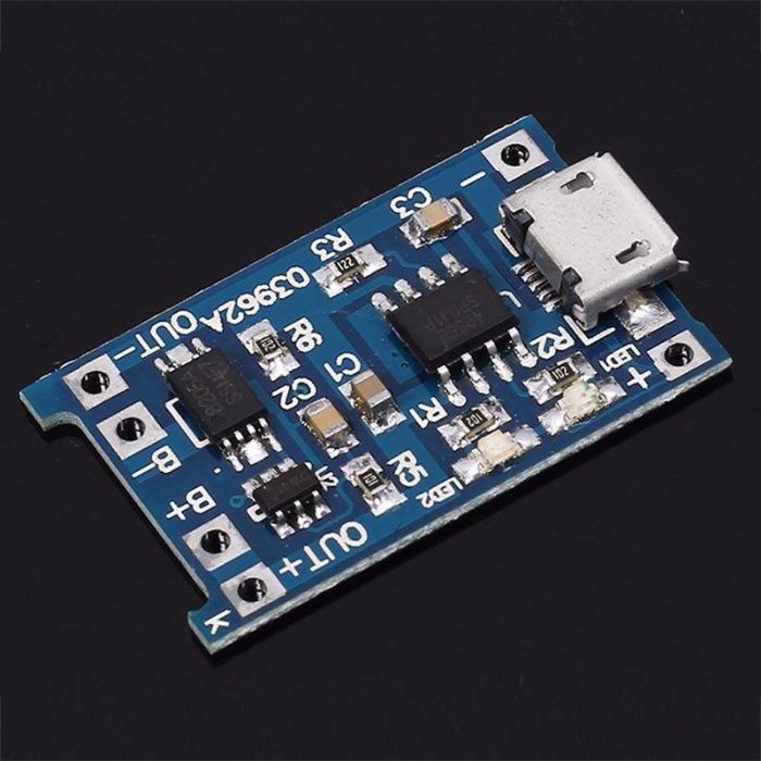 Модуль зарядного устройства 3,7V 1A для Li Ion батареи с защитой