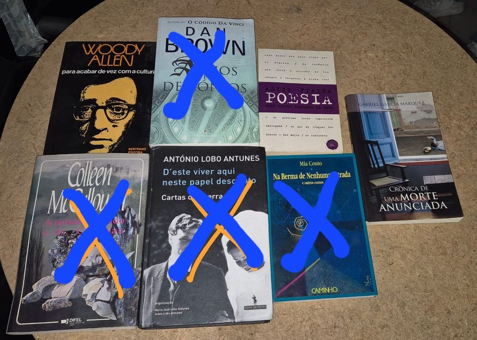 Livros variados - temáticas diversas