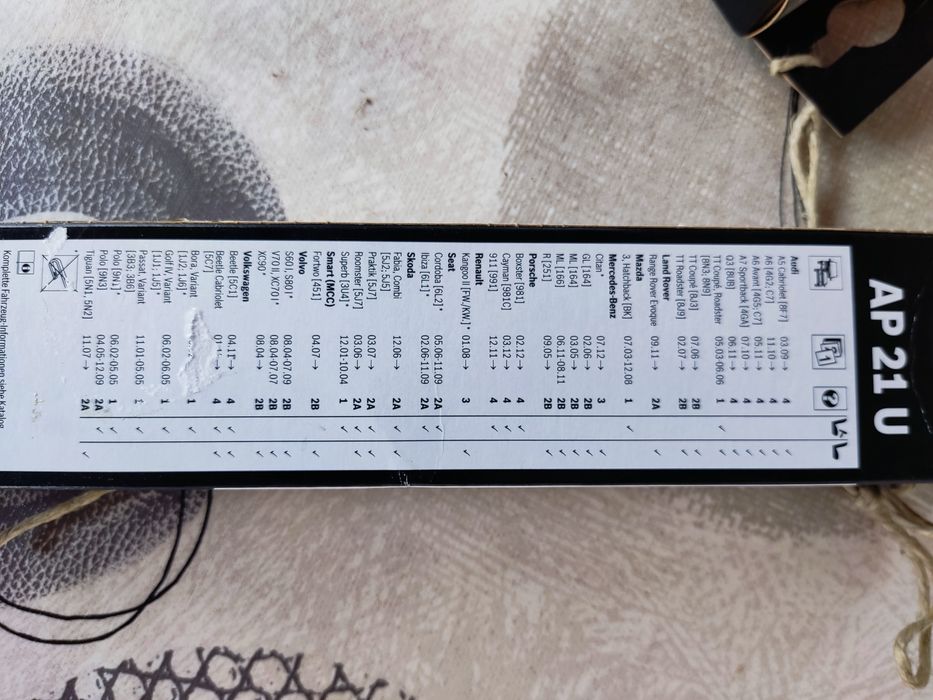 Escovas para brisas Bosch