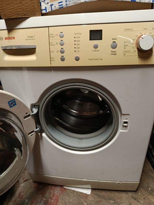 Máquina de lavar roupa bosch