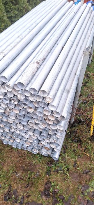 Sprzedam rury 2" ocynk 220 cm długość
