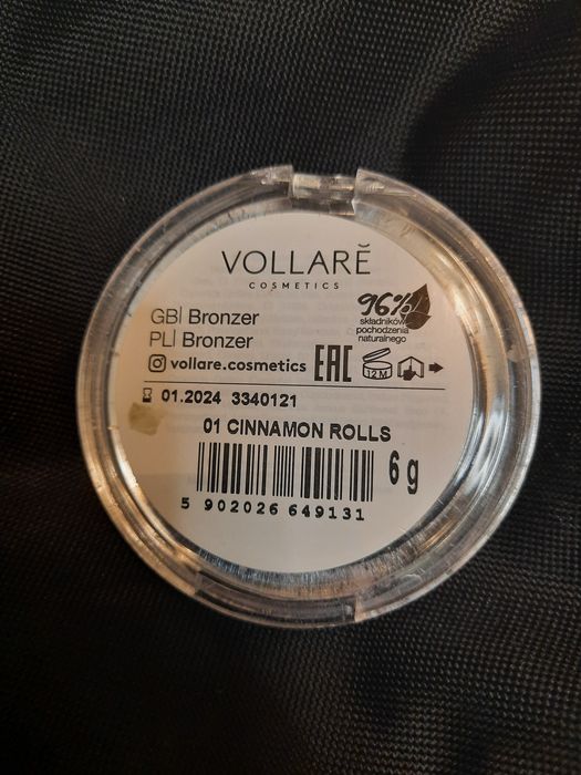 Bronzer w pudrze Vollare 01 Cinamon rolls