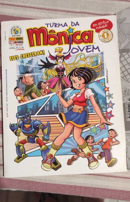 Coleção turma da Mônica jovem