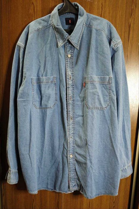Джинсова сорочка Levi’s Red Tab Denim Shirt | Оригінал | Розмір XL