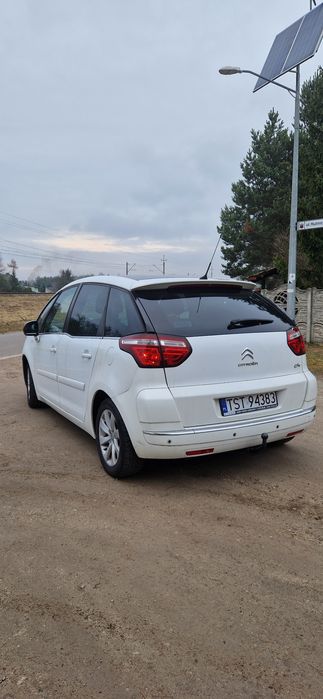 Citroen C4 Picasso 1.6HDI, biały, 2011r, dach panoramiczny,