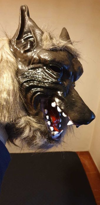 Halloween Máscara Lobisomem / Werewolf costume mask