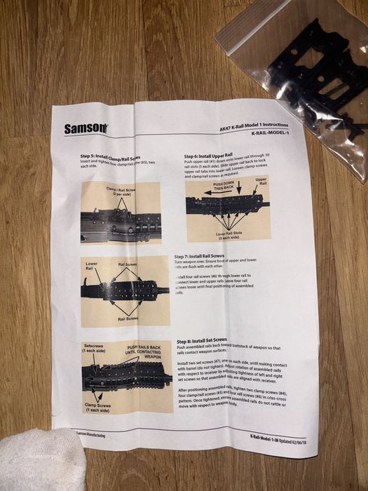 Обвіс, цівка на ак74