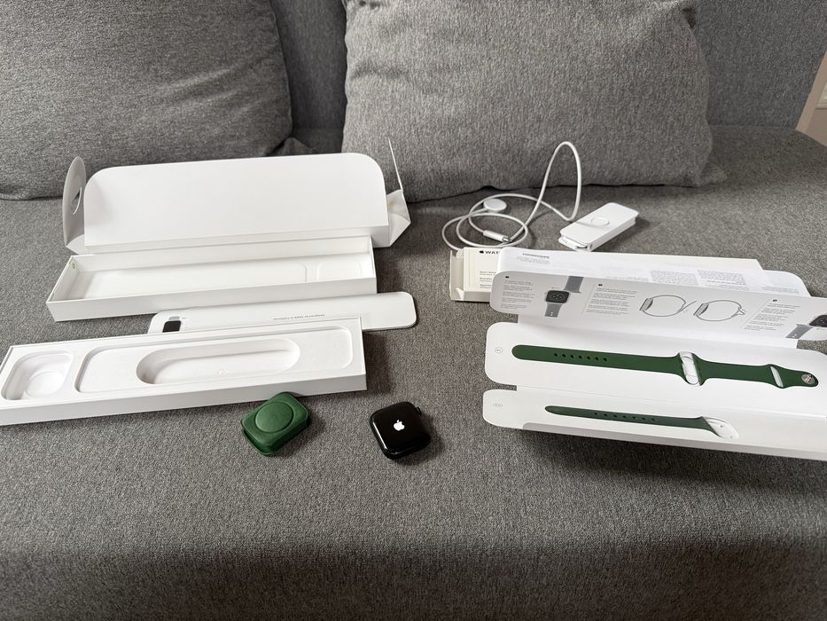 Apple watch 7 45mm zielony