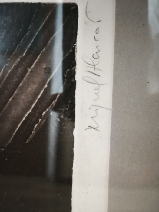 Litografia com moldura