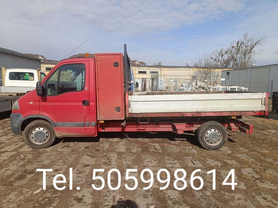zabudowa Wywrotka renault master kiper 3,2m opel movano