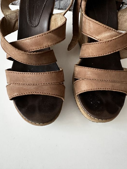 Босоніжки шкіряні Timberland