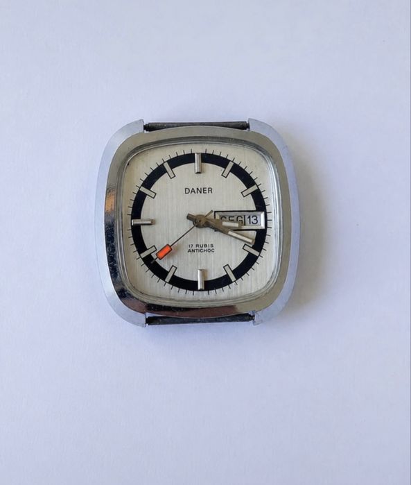Relógio Vintage Daner 17 Rubis Antichoc
