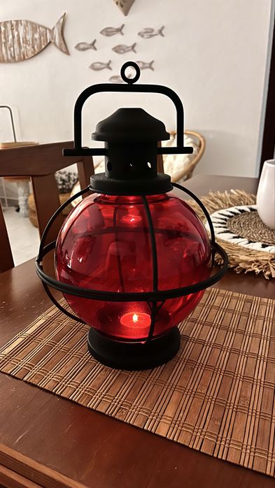 Candeeiro estilo naval para velas /tea lights