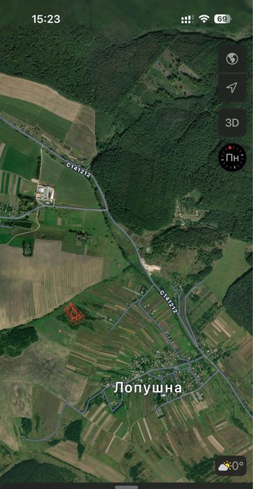 Земельна ділянка (обмін на будівельні матеріали, побутову техніку)