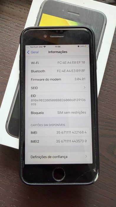 iPhone SE 128Gb Desbloqueado