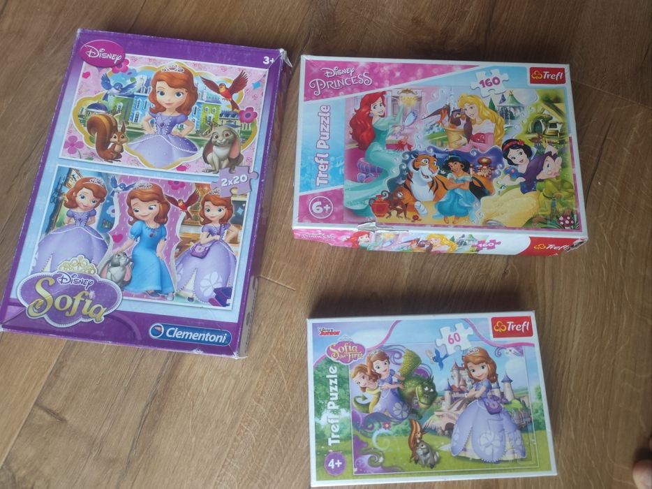 Zestaw puzzli Disney dla dzieci