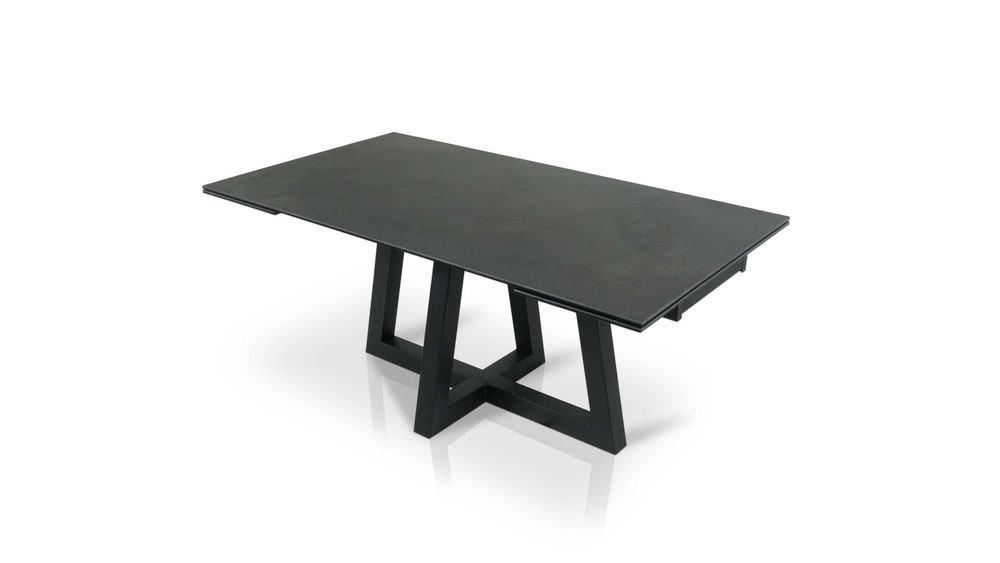 Stół ze spieku kwarcowego rozkładany 180-240x100cm OSSIDO