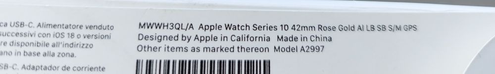 Smartwatch Apple Series 10